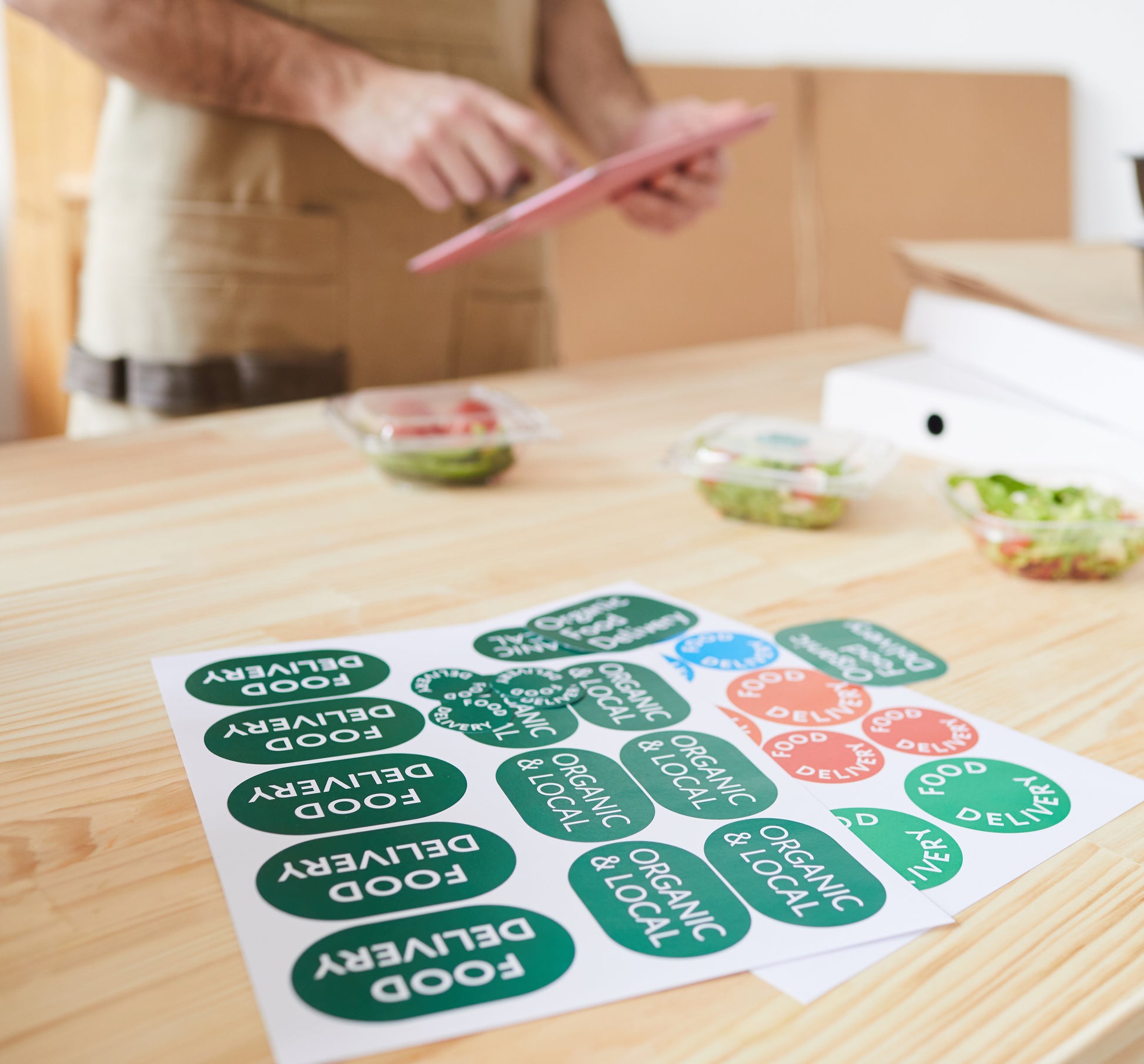 Sticker – Five senses Design Shop& Printing Shop